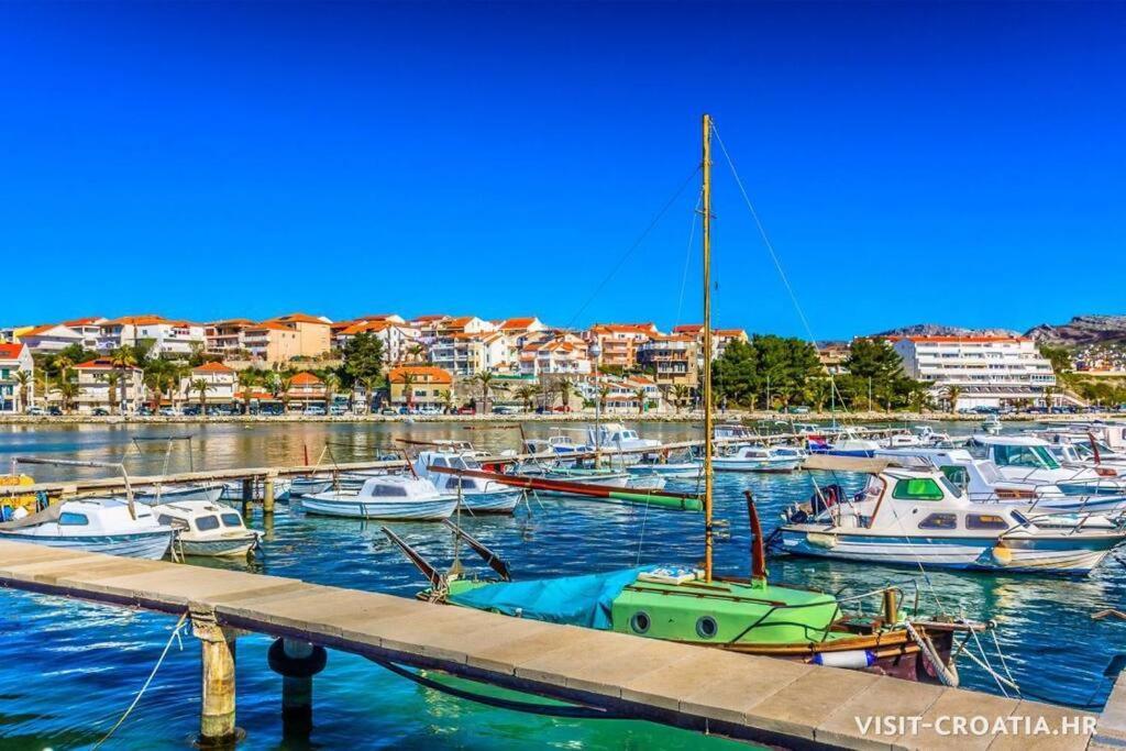 Apartment With Seaview + Private Garage Parking Spalato Esterno foto